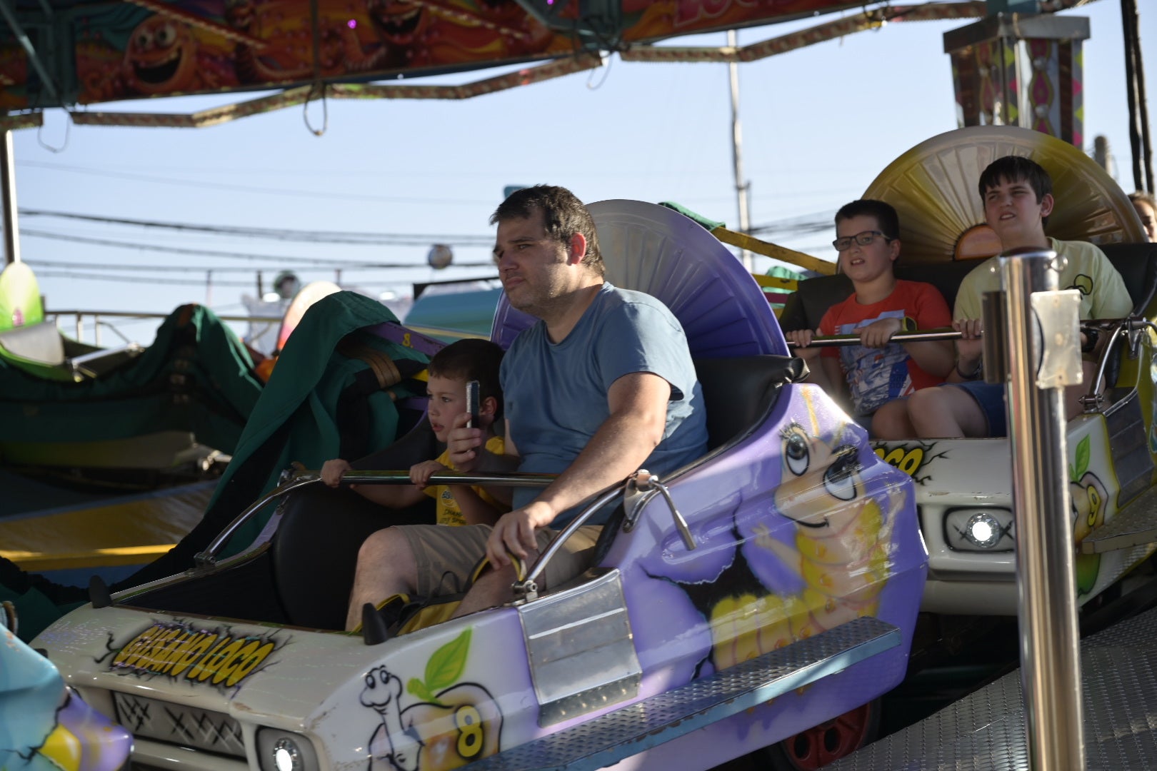 Fotos | Los pequeños disfrutan de la feria en el Día del Niño