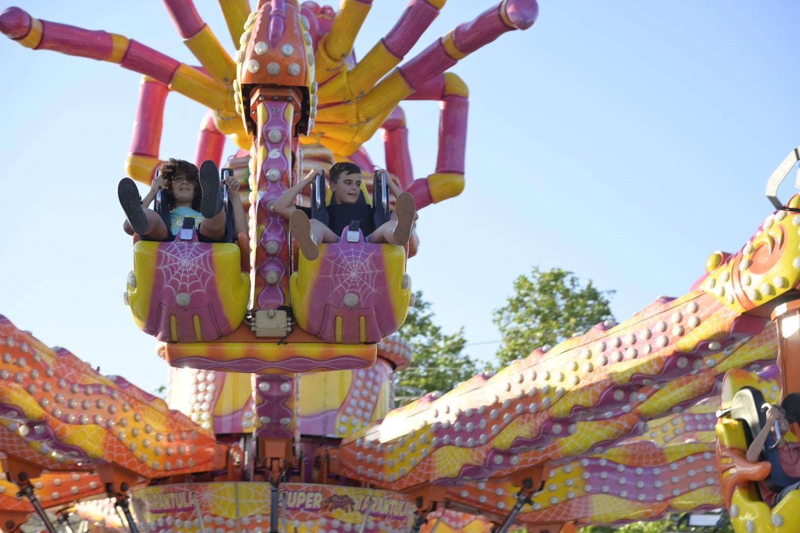 Fotos | Los pequeños disfrutan de la feria en el Día del Niño