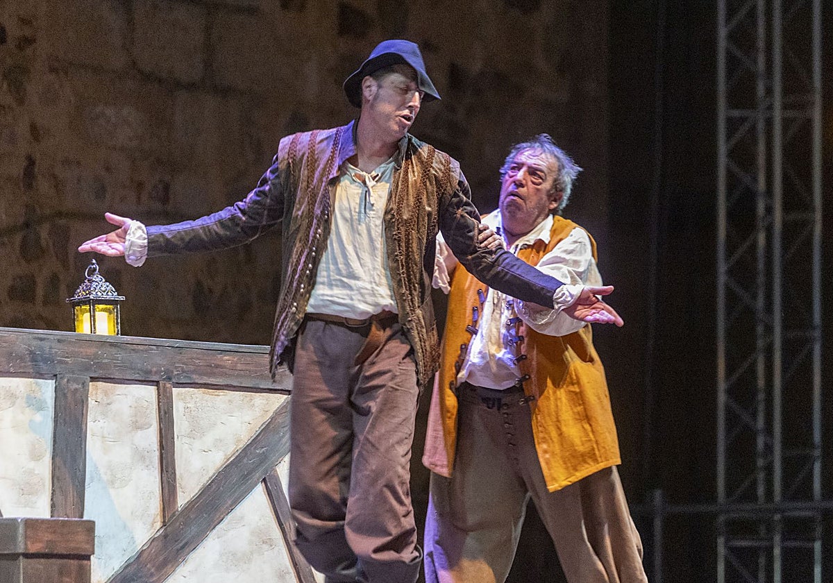 Representación de 'Rinconete y Cortadillo' este jueves en el Festival de Teatro Clásico.