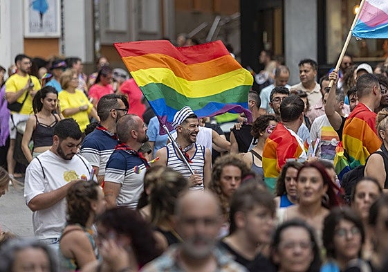 La marcha por el Orgullo partió del Paseo de Cánovas y finalizó en la Plaza Mayor.