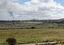 Parcela elegida para la planta, en el parque Expacio Mérida, junto a la nueva terminal ferroviaria.