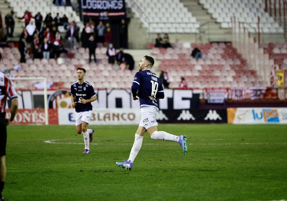 Alfredo Sualdea 'Frodo' durante un partido