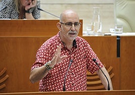 El diputado de Unidas por Extremadura, José Antonio González Frutos.