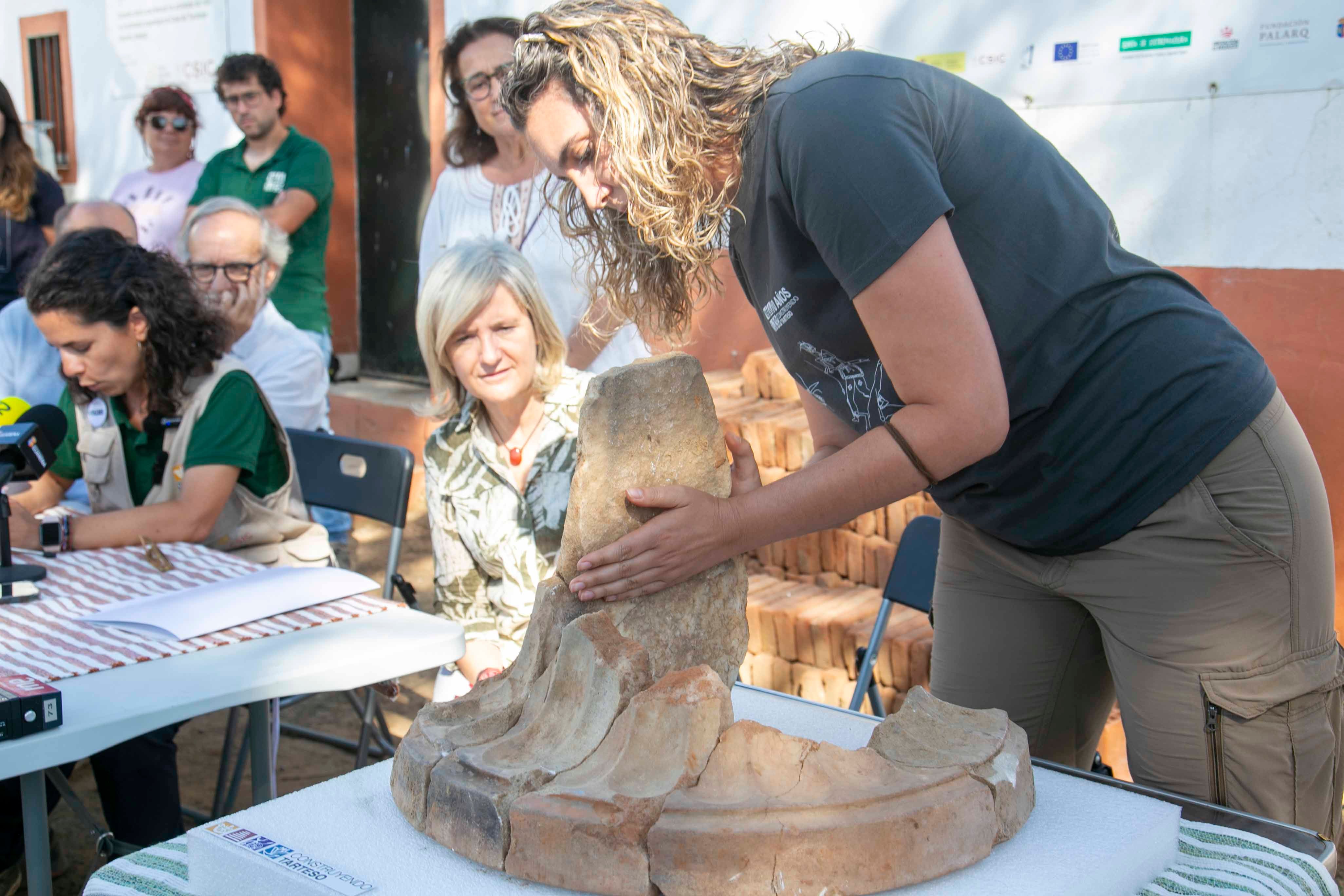 Descubrimientos en la excavación en el yacimiento de Casas del Turuñuelo