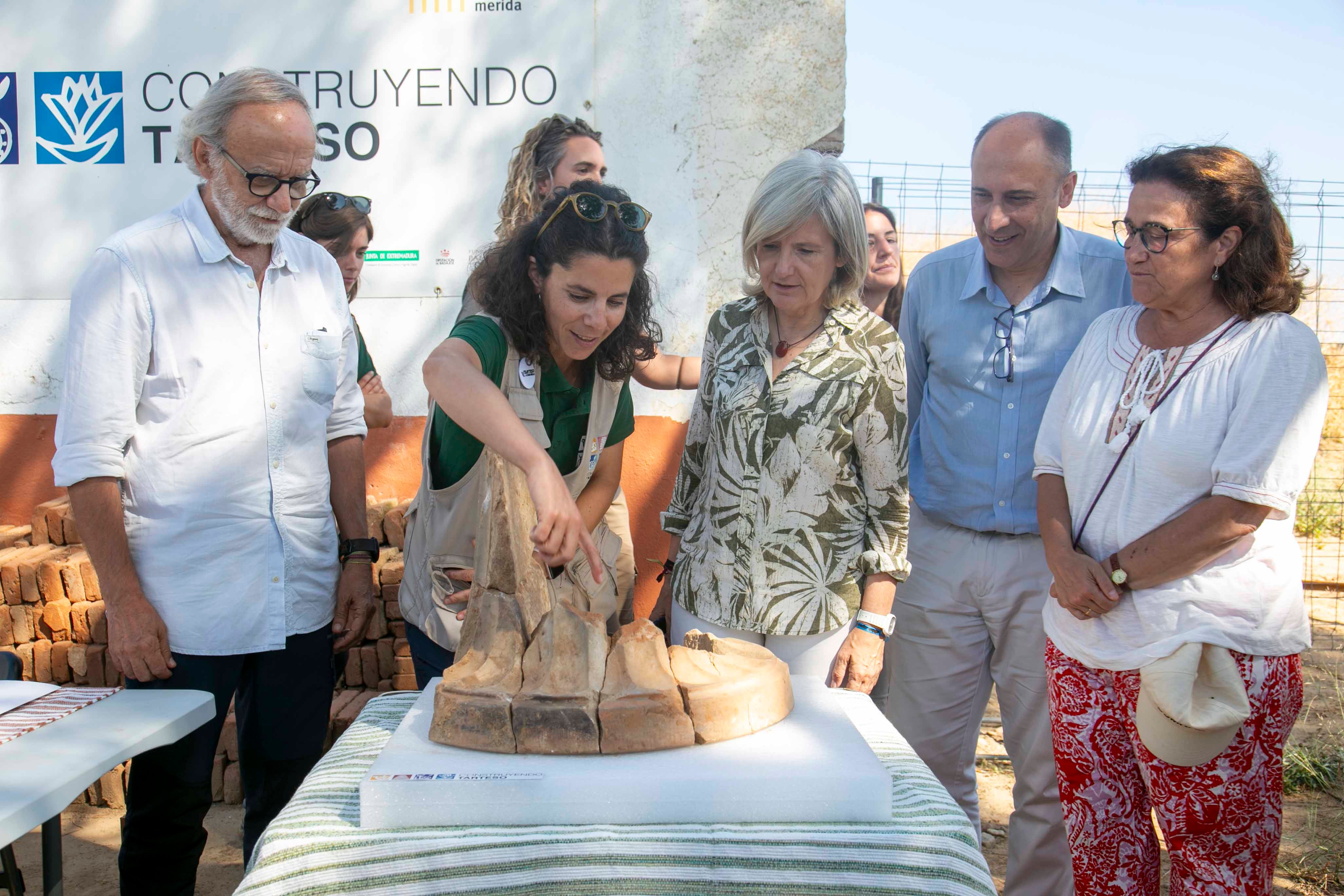 Descubrimientos en la excavación en el yacimiento de Casas del Turuñuelo