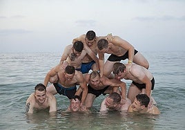 Fotografía exhibida en la muestra 'The Show Must Go On' en Madrid.