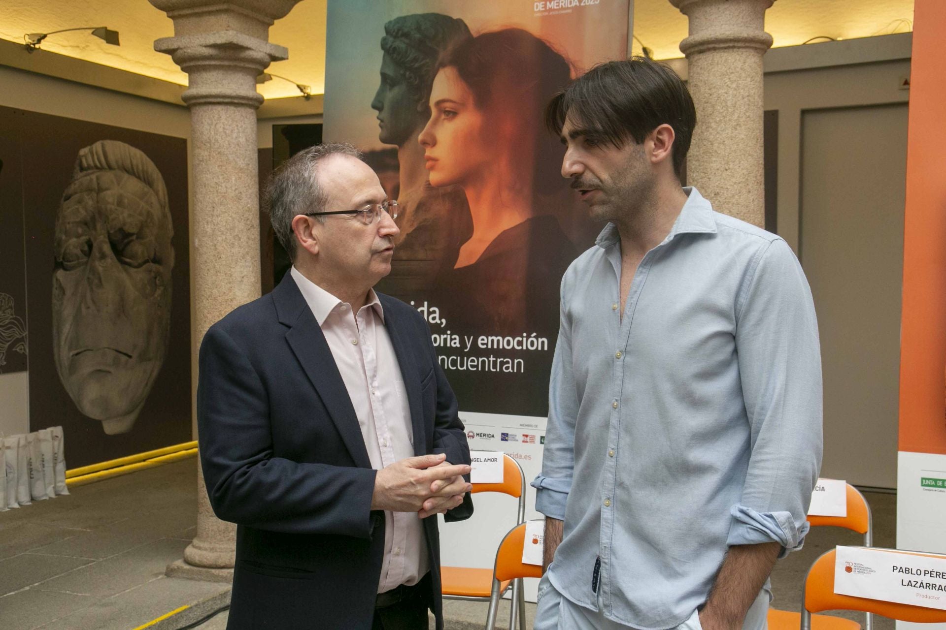 Así ha sido la presentación de la obra 'Alejandro y el eunuco persa'
