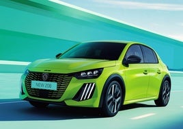 Peugeot ha vuelto a ser la marca más vendida en Cáceres y su modelo líder el nuevo 208.