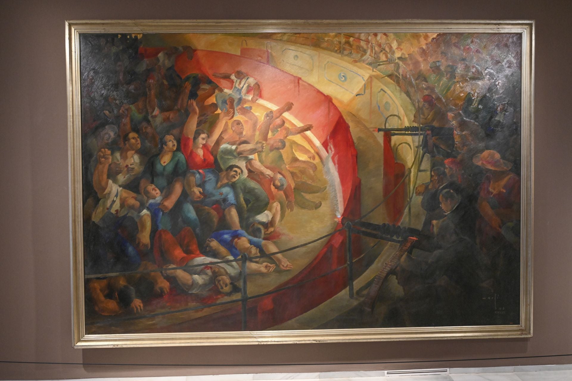 Imagen principal - Badajoz expone su &#039;Gernika&#039; en el MUBA