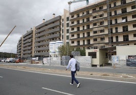 Calle Dalia, una de las arterias principales del Junquillo, en una foto de 2022.
