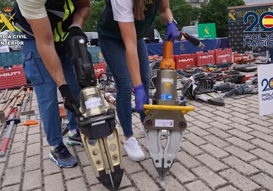 Imágenes de la operación llevada a cabo.