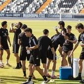 Entrenamiento a puertas abiertas en el Nuevo Vivero.