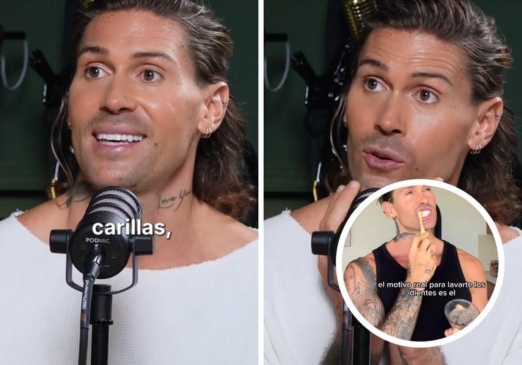 Asegura que no usa pasta de dientes ni carillas: el truco de este influencer para un blanqueamiento perfecto
