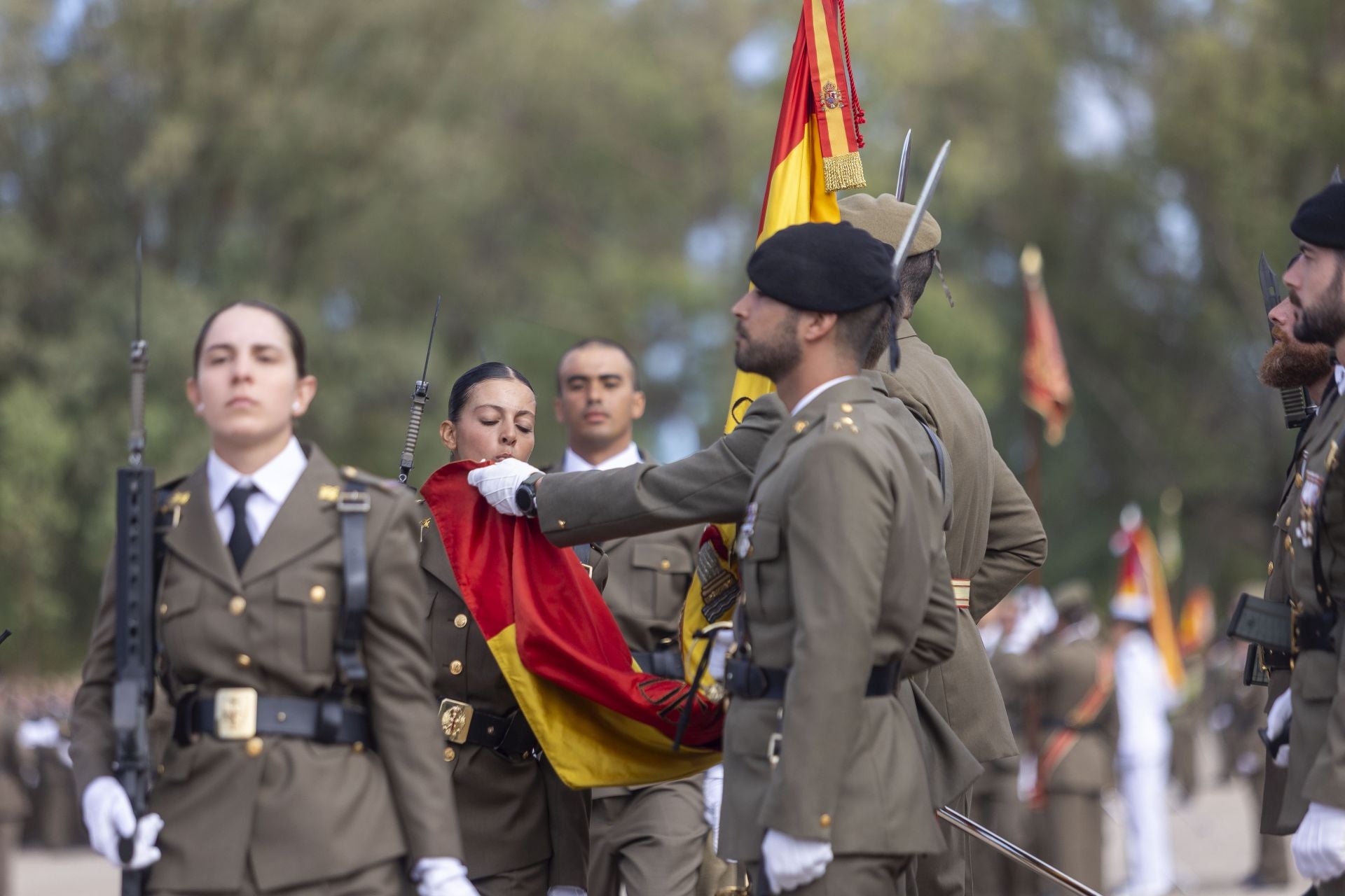 Fotos | 1.171 reclutas celebran este sábado en Cáceres su jura de bandera