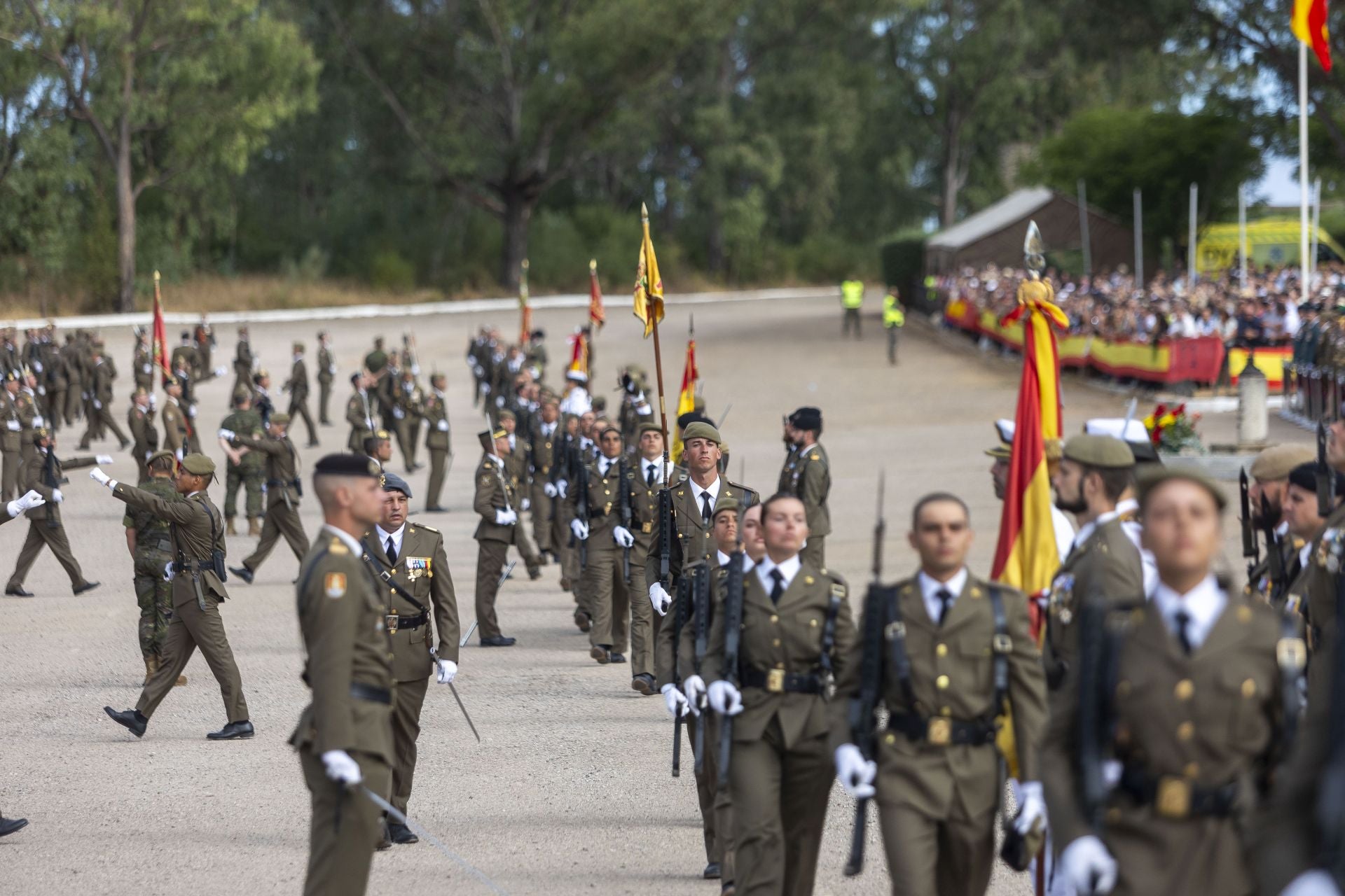 Fotos | 1.171 reclutas celebran este sábado en Cáceres su jura de bandera