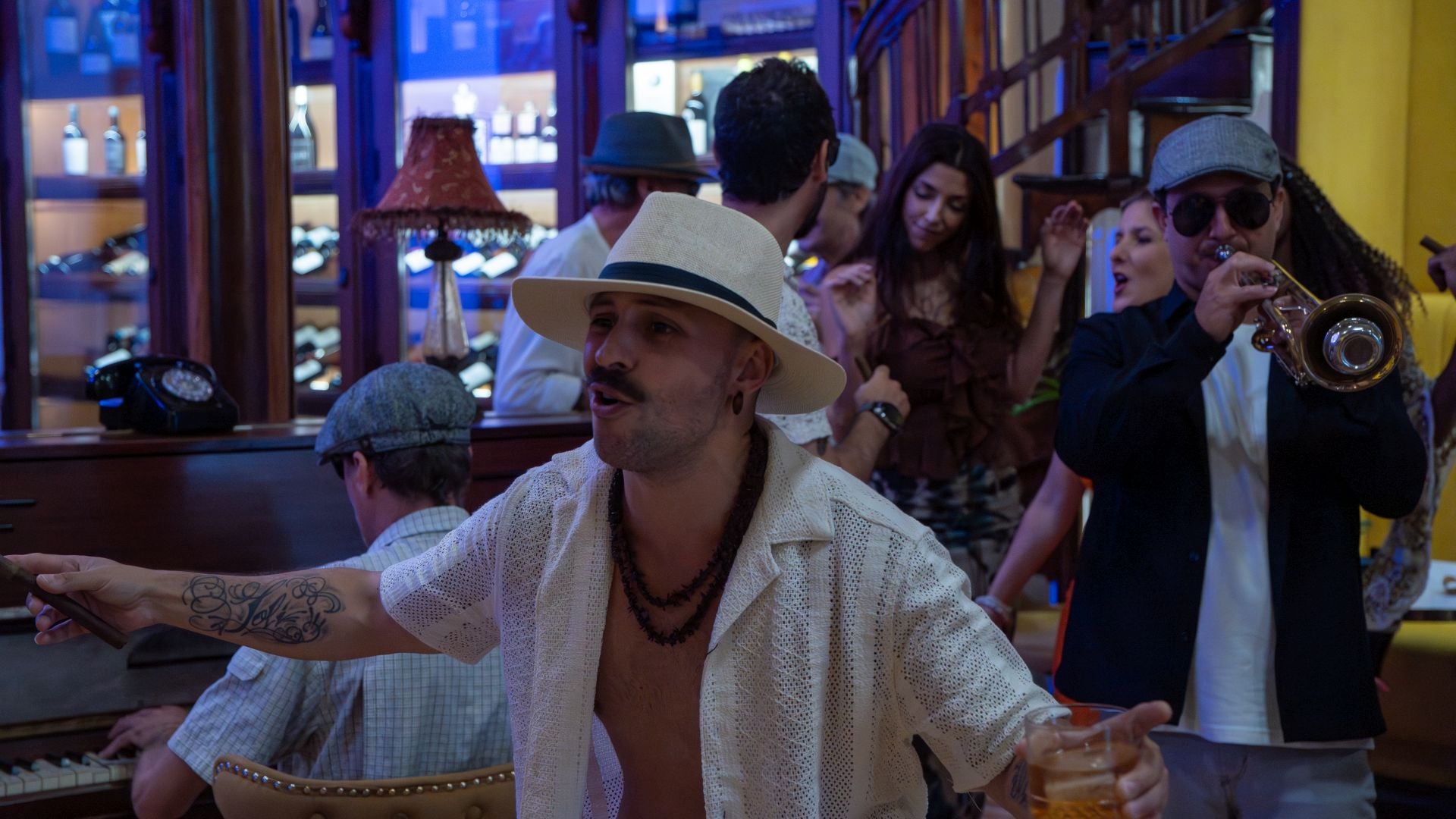 Fotos | El último tema de Willy Wylazo, grabado en Las Tres Campanas
