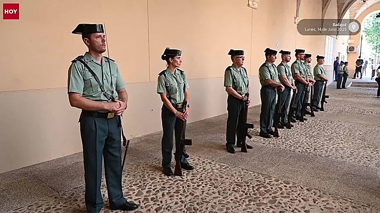La Guardia Civil homenajea a los 28 guardias civiles extremeños que fueron asesinados por ETA