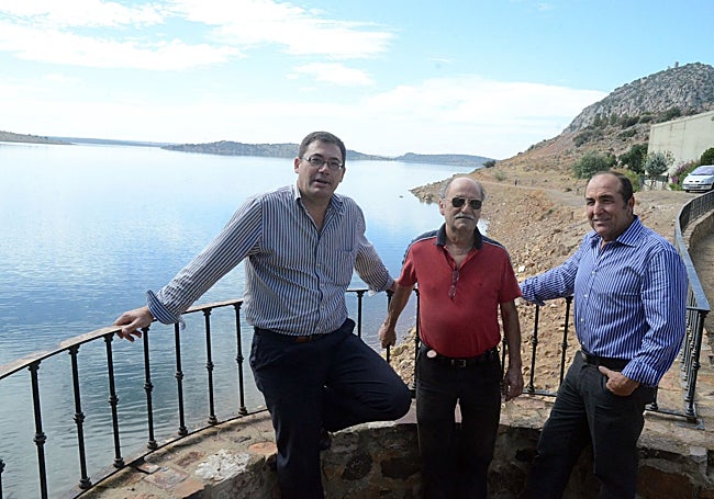 Luis Lechón, a la izquierda.