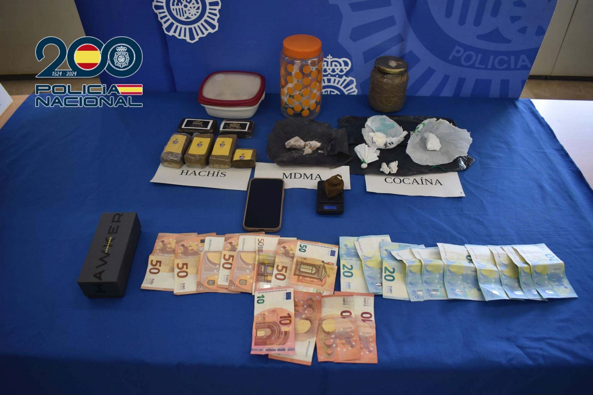 Sustancias incautadas