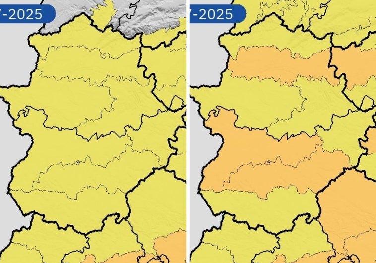 Badajoz y Olivenza, las localidades más calurosas este martes