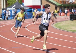 David García Zurita en el Campeonato de España sub-23 en Badajoz.