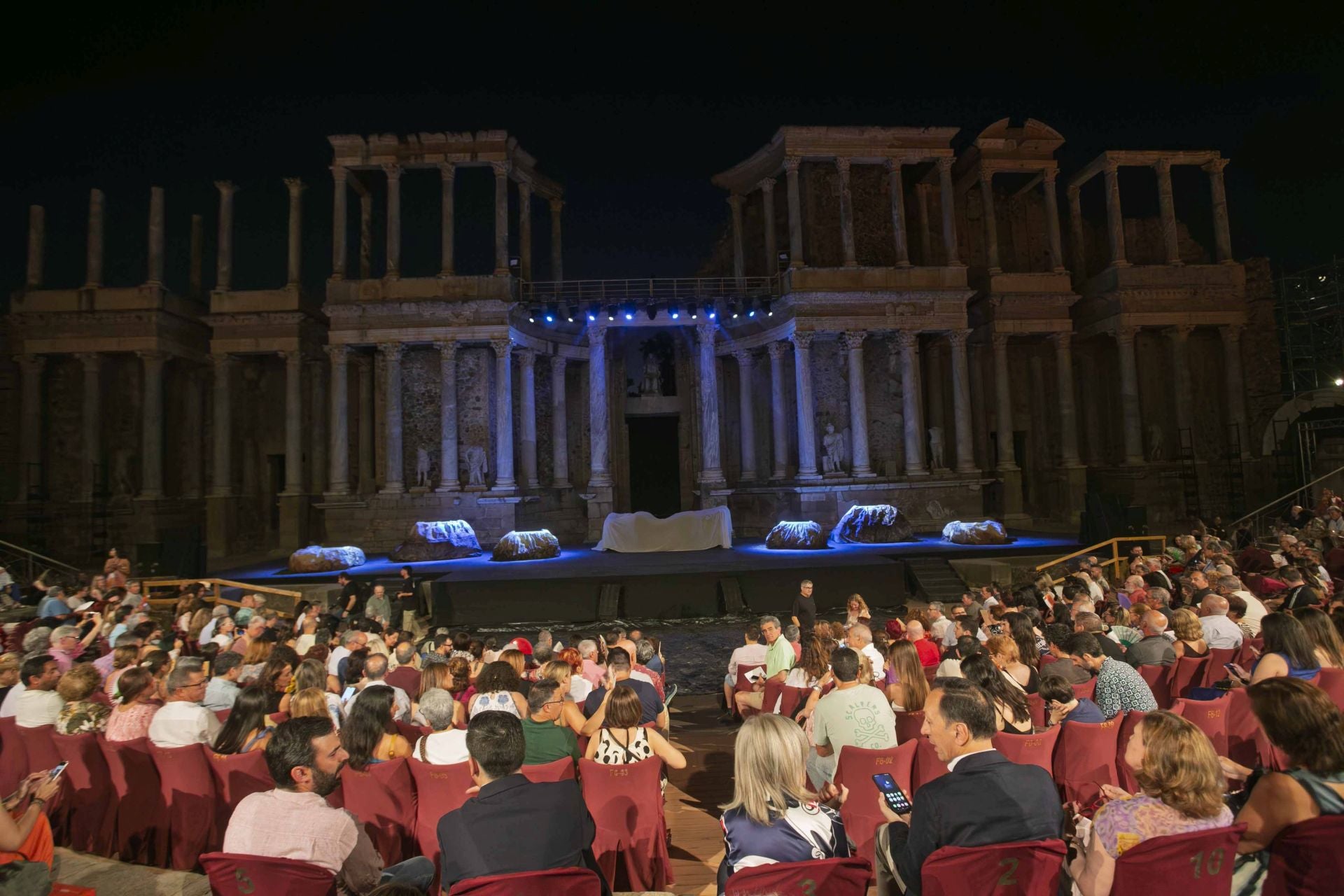 &#039;Ifigenia&#039; clama contra el fin de la violencia en el Teatro Romano de Mérida