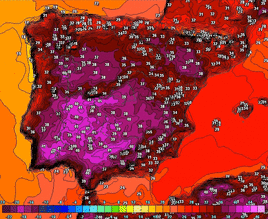 Seis municipios extremeños, entre los diez más calurosos de España este miércoles