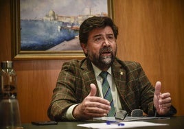 Javier Peinado, secretario general de la Creex.