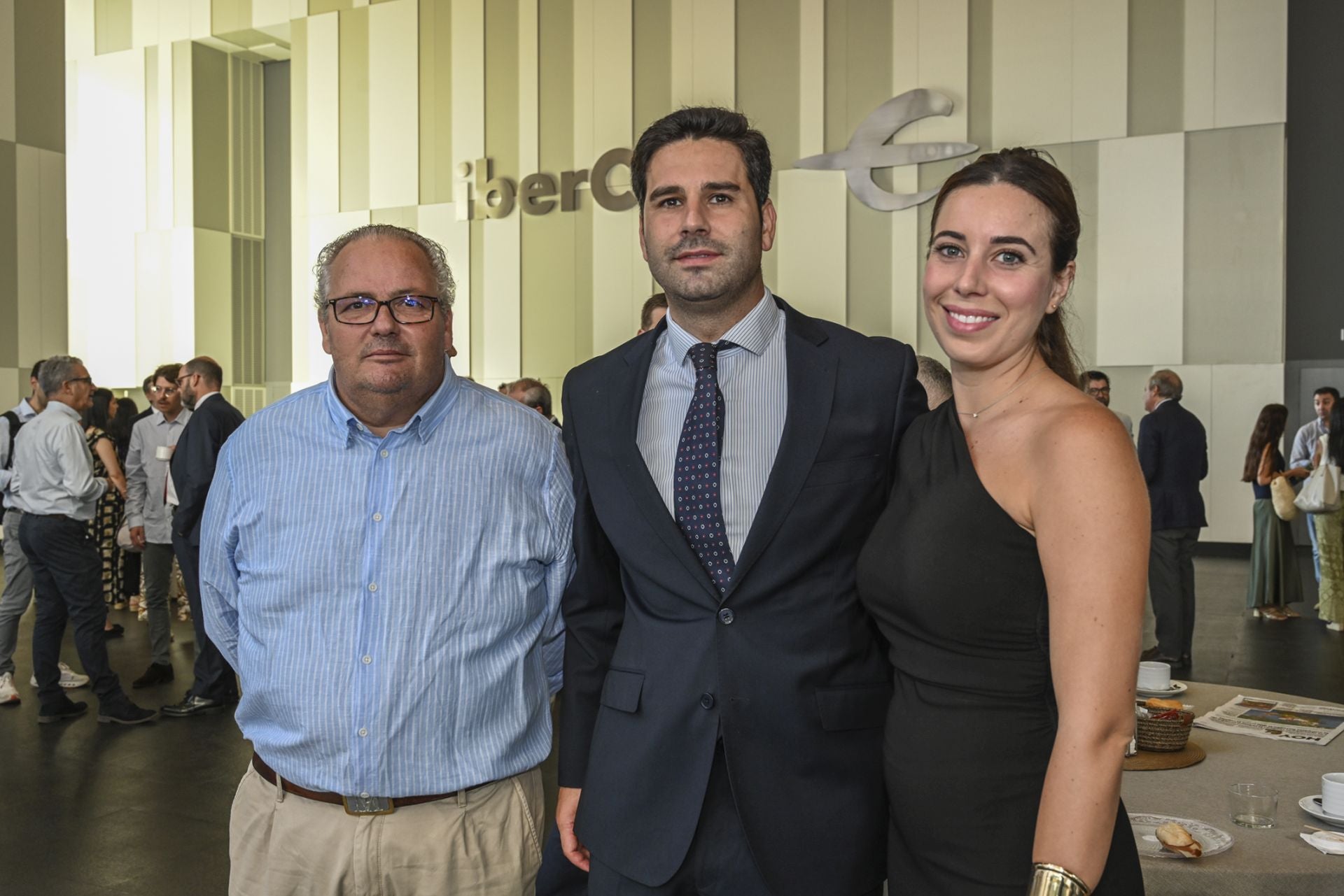 Fernando Masedo, Jorge Portero e Irene Benítez. 