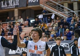 Pablo Osés durante un partido.