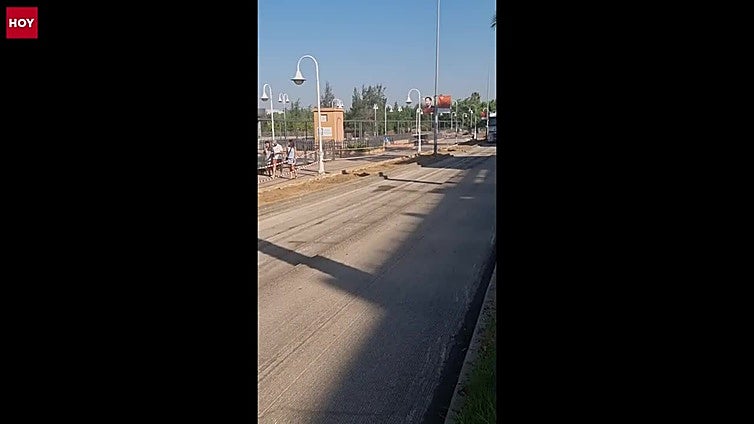 Las filtraciones en el parking obligan a realizar obras en la avenida de Fernández López