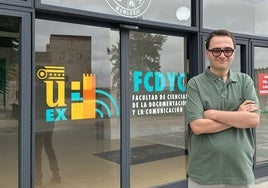 Foto tomada de Javier Mendoza en la Facultad de Ciencias de la Documentación y Comunicación