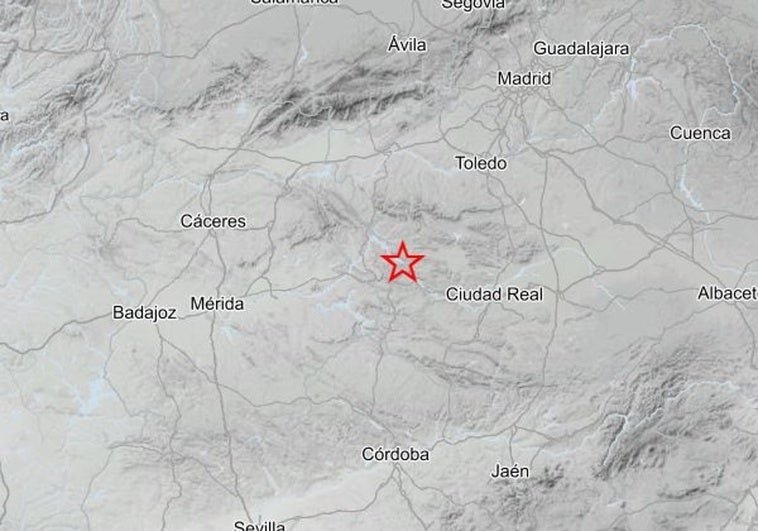 Extremadura registra un nuevo temblor