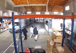 Nueve detenidos por robar en polígonos industriales de Cáceres, Badajoz y otras siete provincias