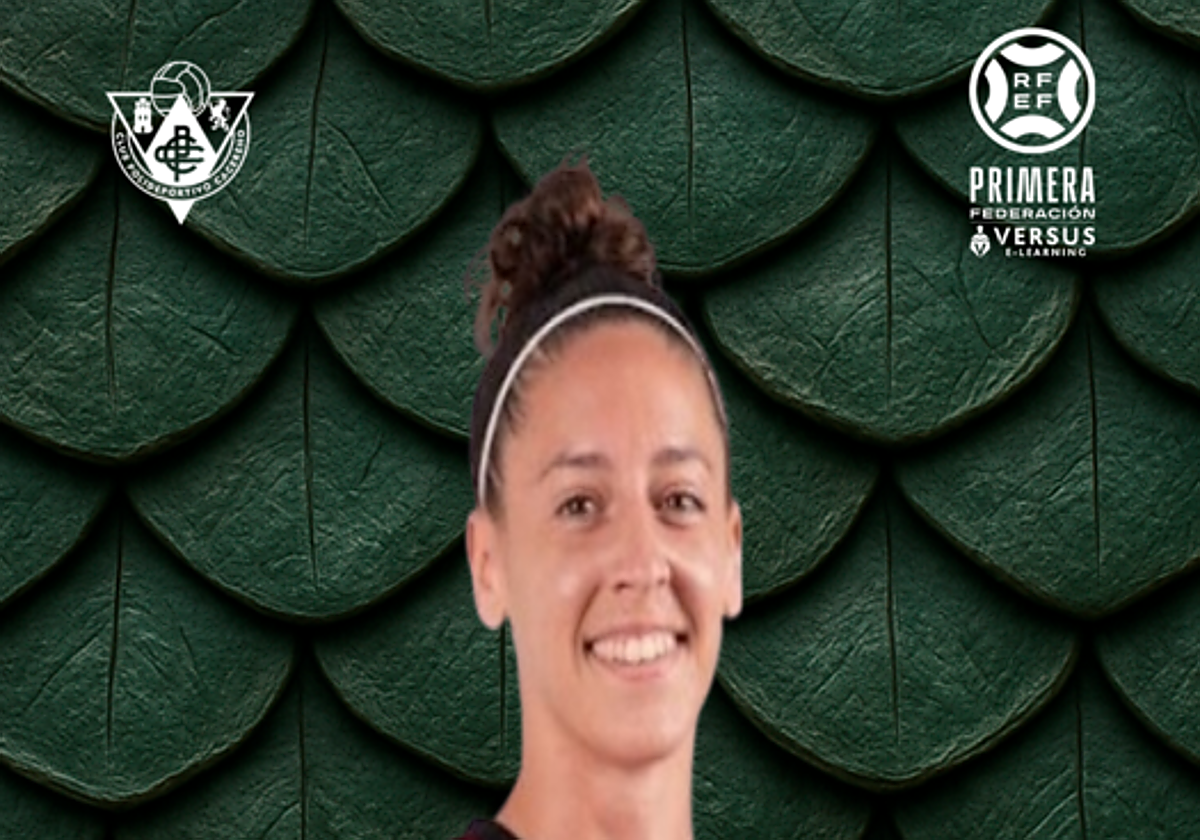 Cartel de anuncio de fichaje de Cora Jiménez.