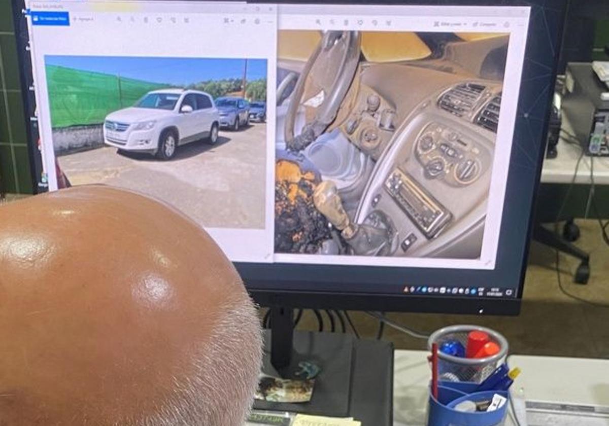 Arrestado por robar y provocar daños en siete vehículos de la comarca de Zafra–Río Bodión