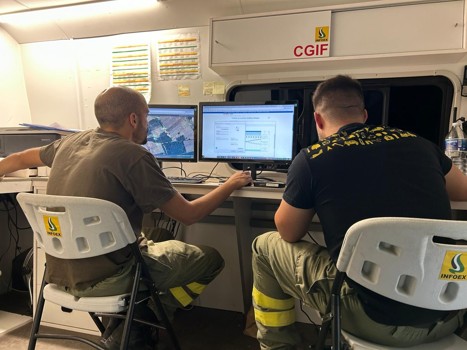 Puesto de Mando Avanzado del 112 Extremadura