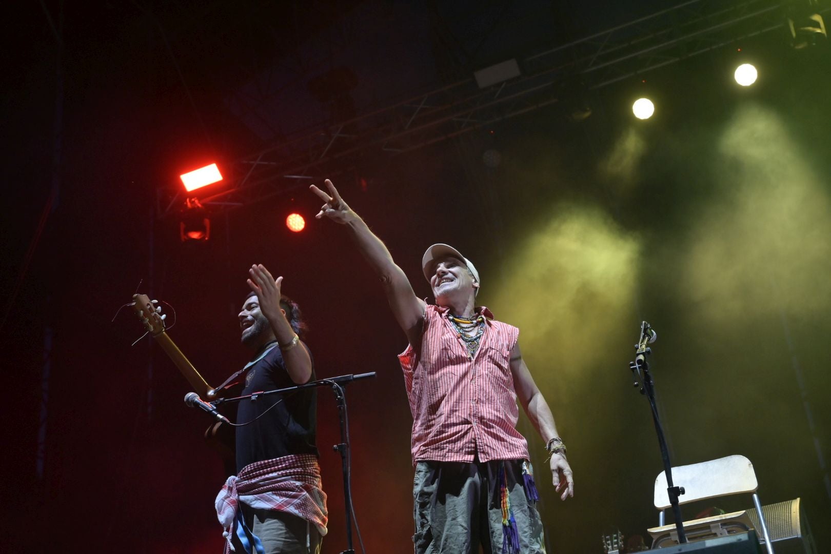 Así fue el concierto de Manu Chao en el Alcazaba Festival de Badajoz
