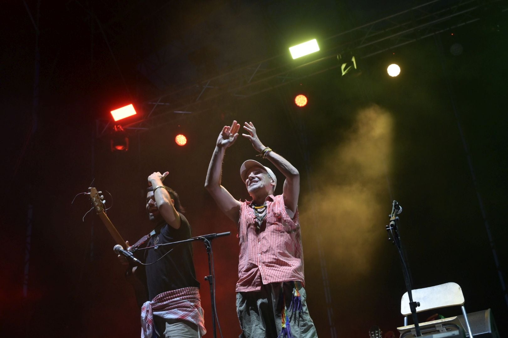 Así fue el concierto de Manu Chao en el Alcazaba Festival de Badajoz
