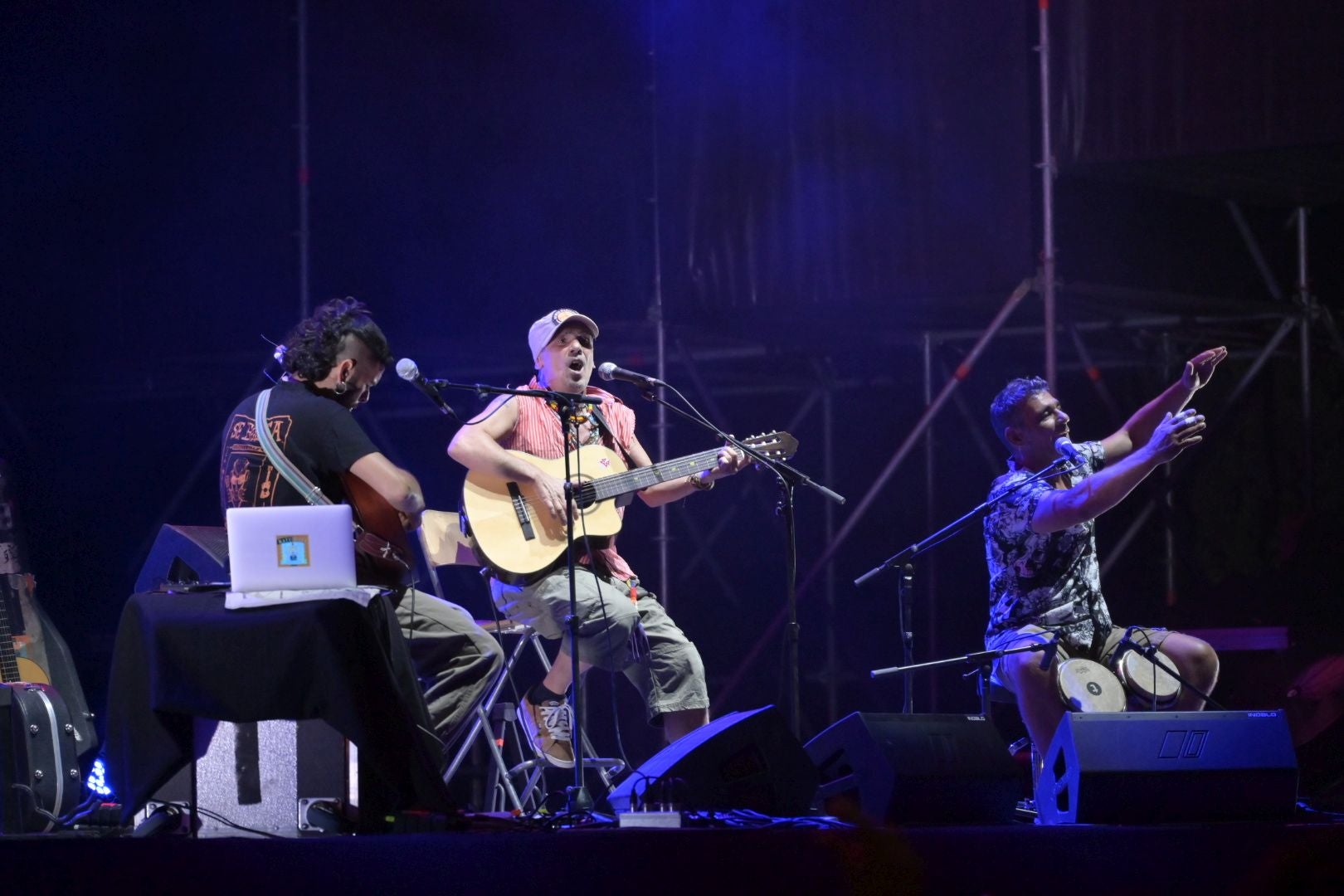 Así fue el concierto de Manu Chao en el Alcazaba Festival de Badajoz