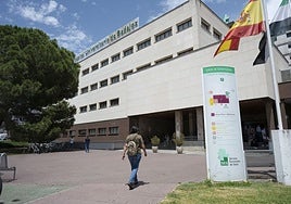 El Hospital Universitario de Badajoz.