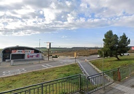 Zona en la que el detenido está acusado de provocar un incendio.