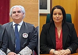 Emilio García Cancho y María del Carmen Romero, nombrados presidentes de la Audiencia Provincial de Badajoz y de la Sala Contencioso-Administrativo del TSJEx, respectivamente.