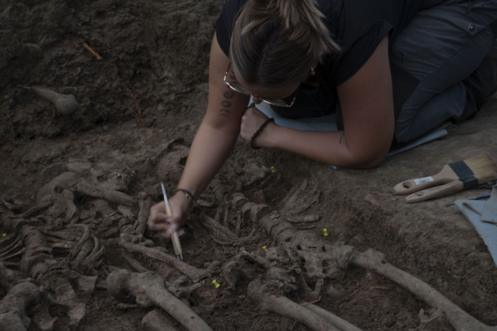 Fotos | Estas son las fosas exhumadas en Bodonal de la Sierra