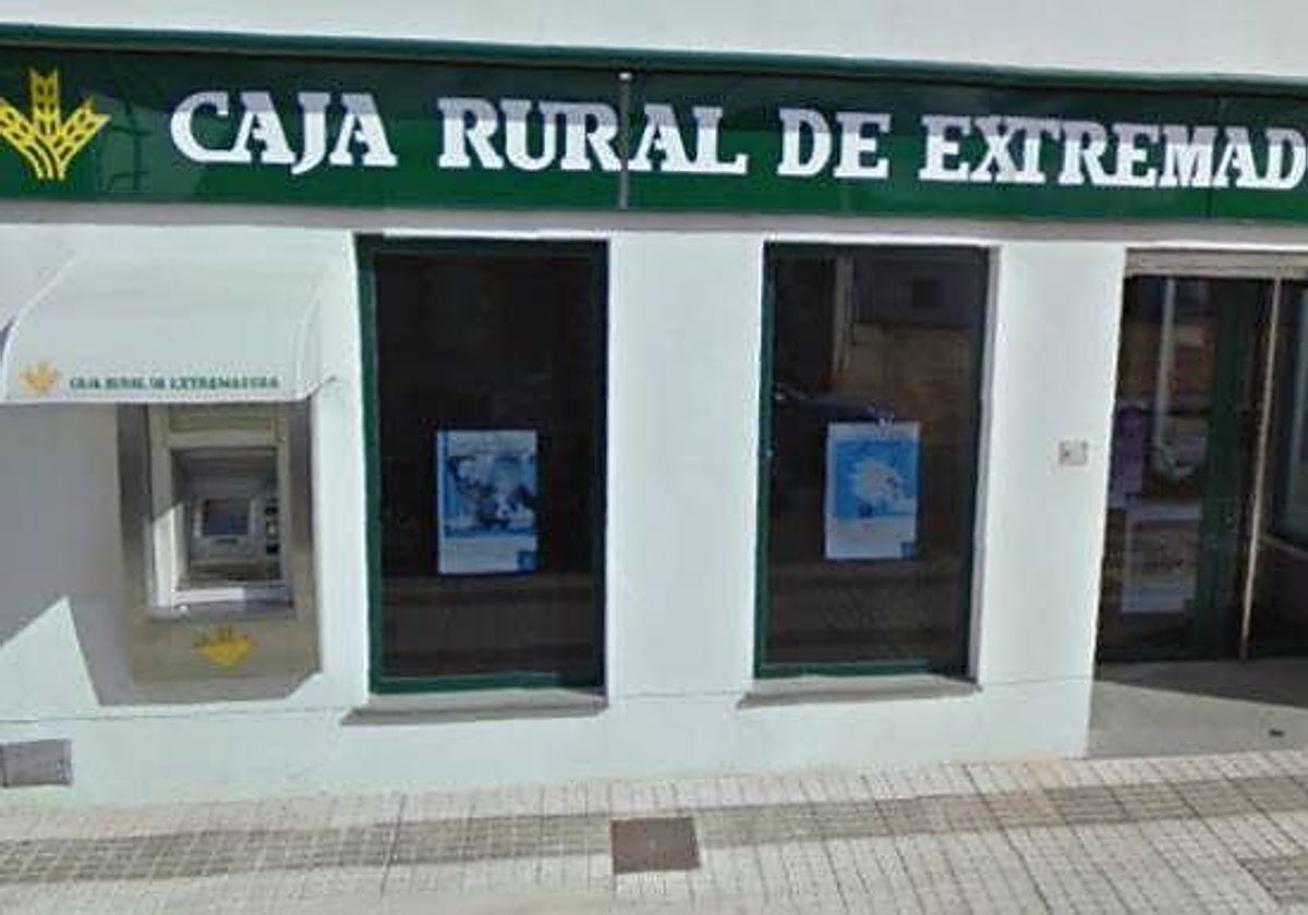 La sucursal que atracaron en Gévora.