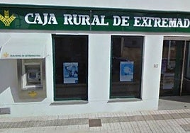 La sucursal que atracaron en Gévora.