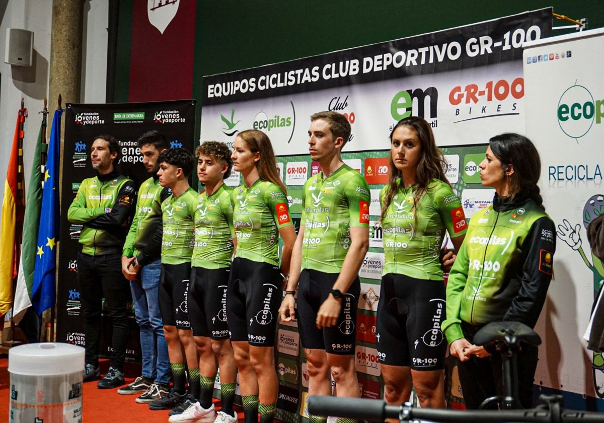 Los corredores del Extremadura Ecopilas.