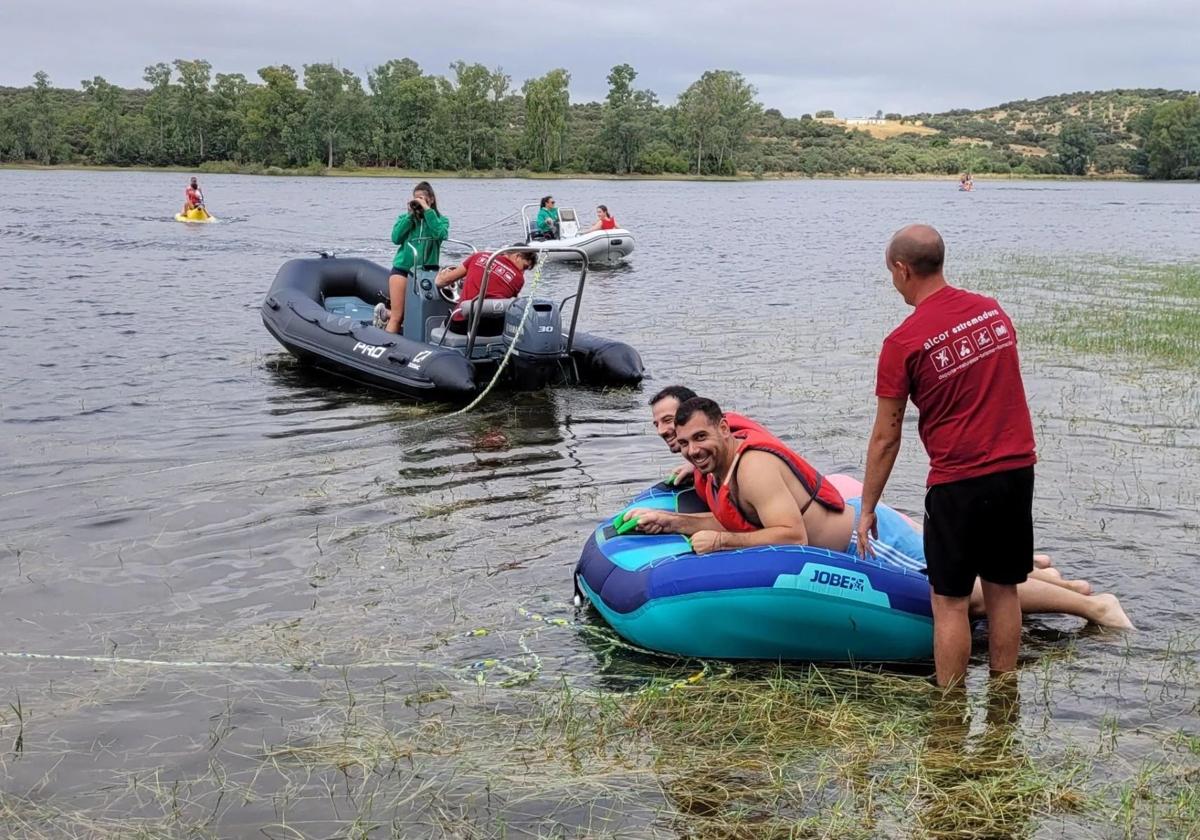 Piedra Aguda acoge una jornada acuática