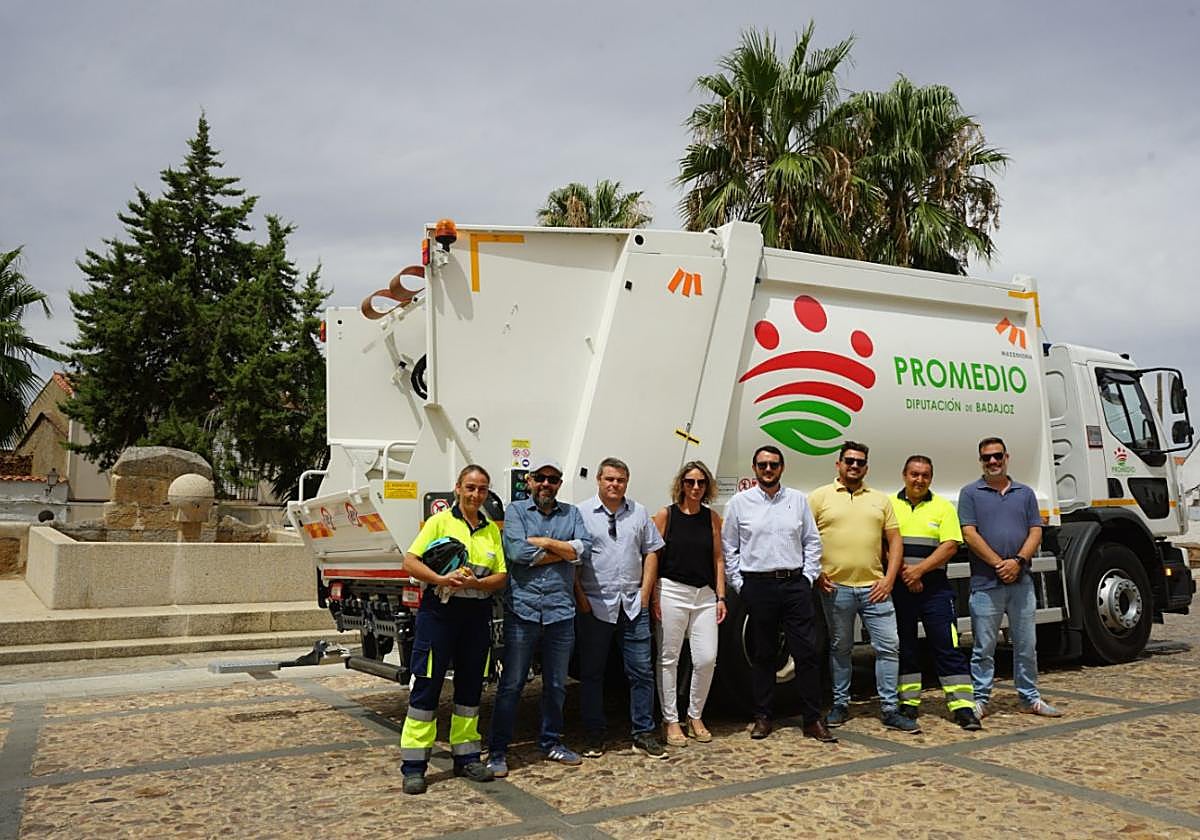 Imagen de la presentación del camión.