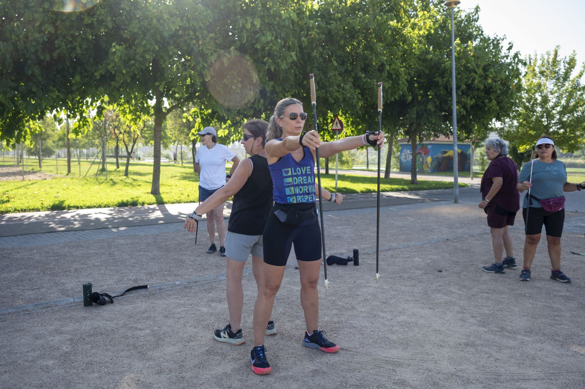Fotos | Así practica Badajoz la marcha nórdica
